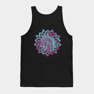 Flowers in Bloom- psychedelic Tank Top